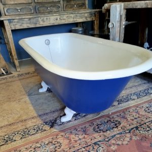 Bañera de hierro fundido Vintage