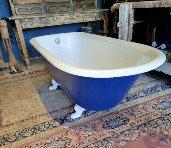 Bañera de hierro fundido Vintage