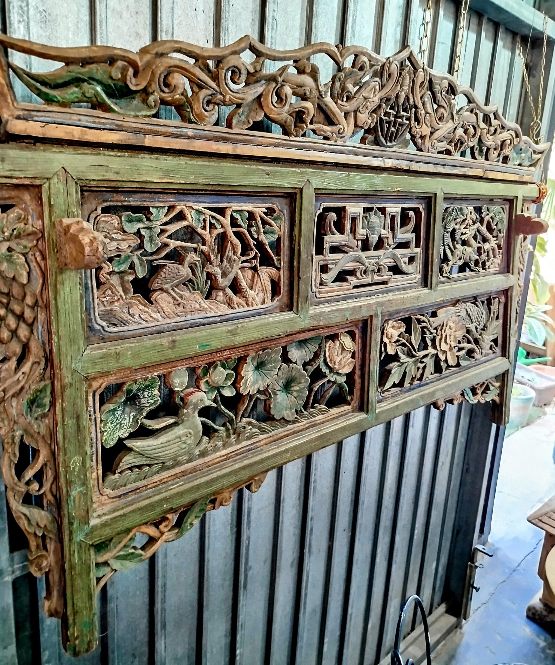 Cabezal cama indones