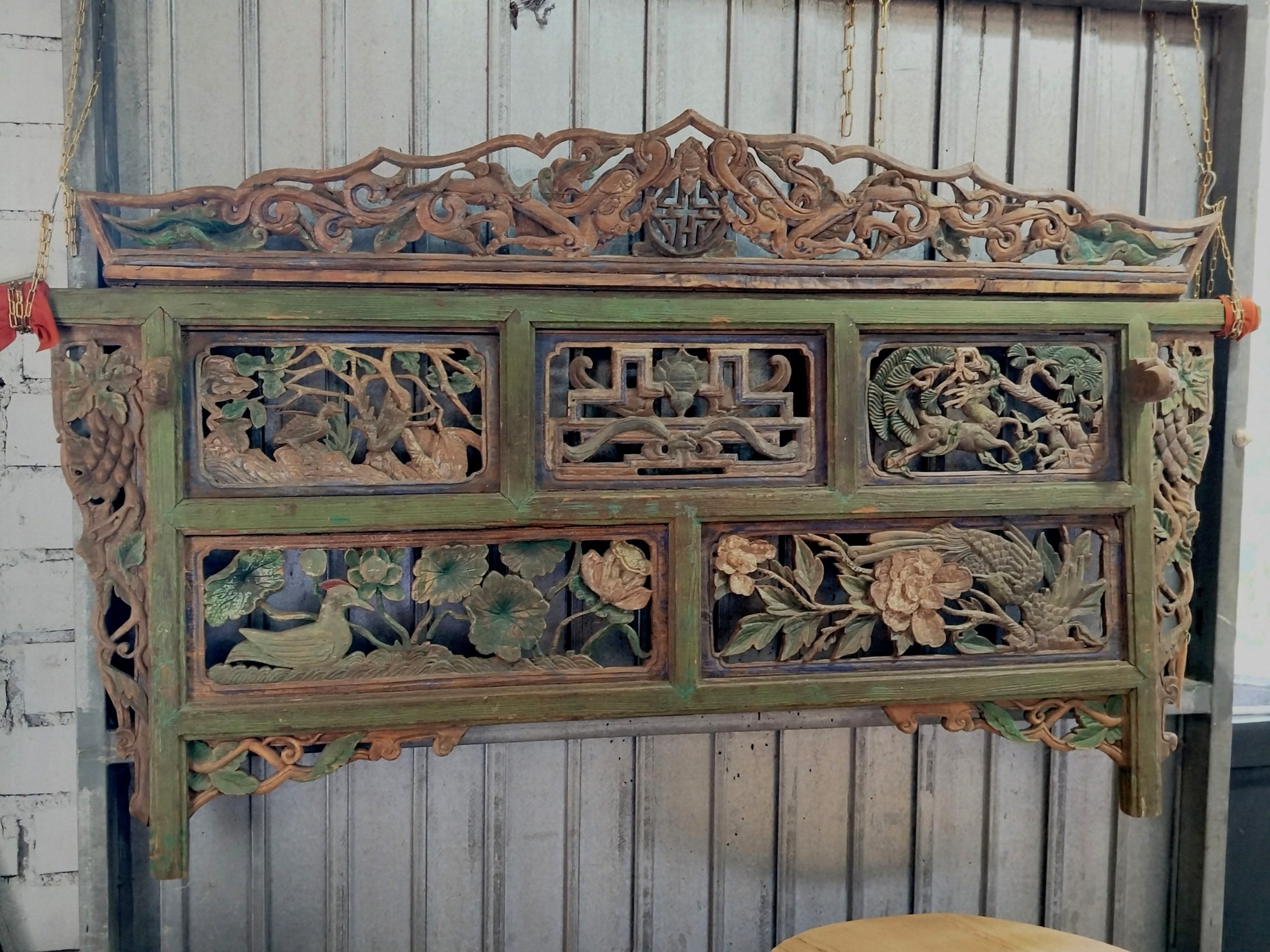 Cabezal cama indones - Imagen 2